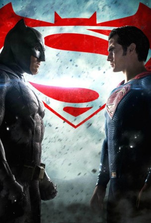 X-Text Poster de 'Batman v Superman'